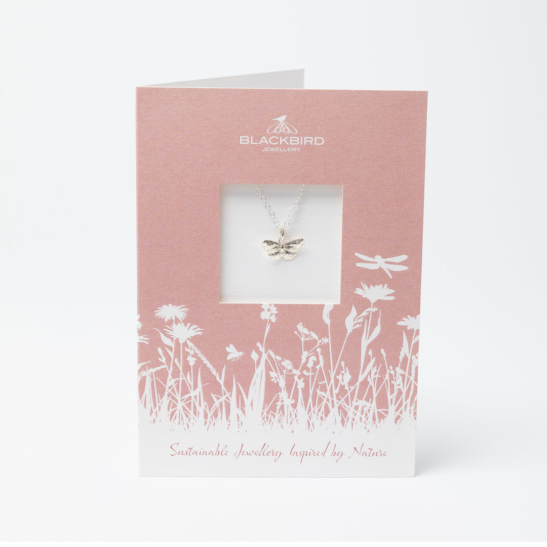 Butterfly Necklace Greeting Card