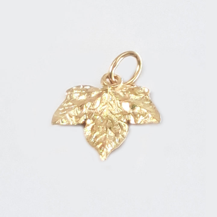 18ct Gold Vermeil Ivy Leaf Necklace