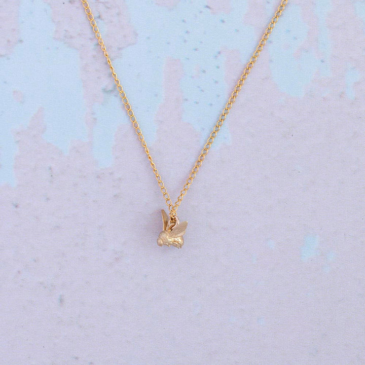 18ct Gold Vermeil Bee in Flight Charm