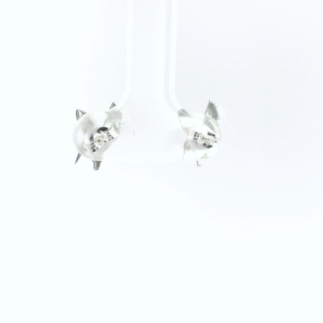 Sterling Silver Kingfisher Earrings