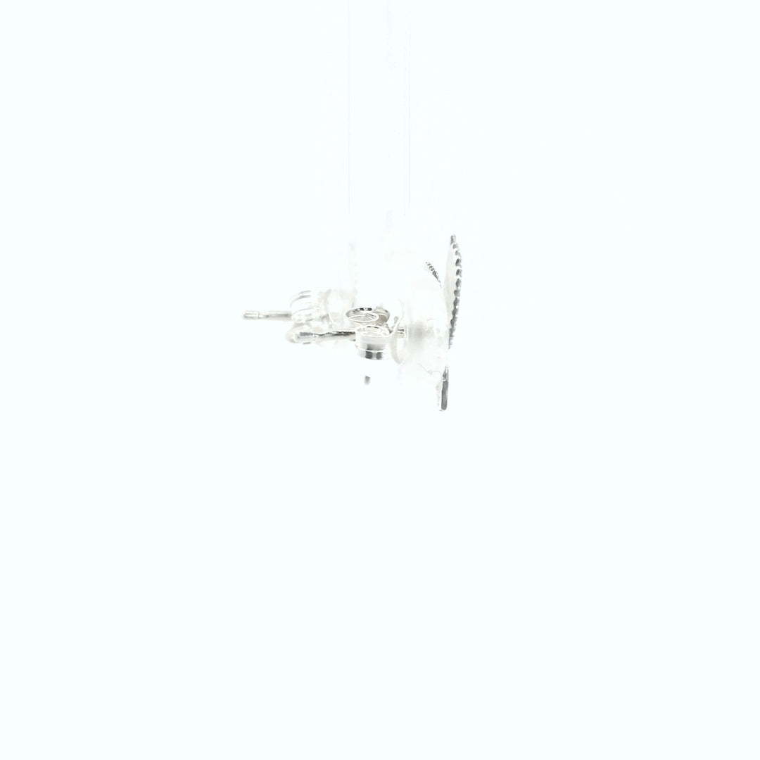Sterling Silver Kingfisher Earrings