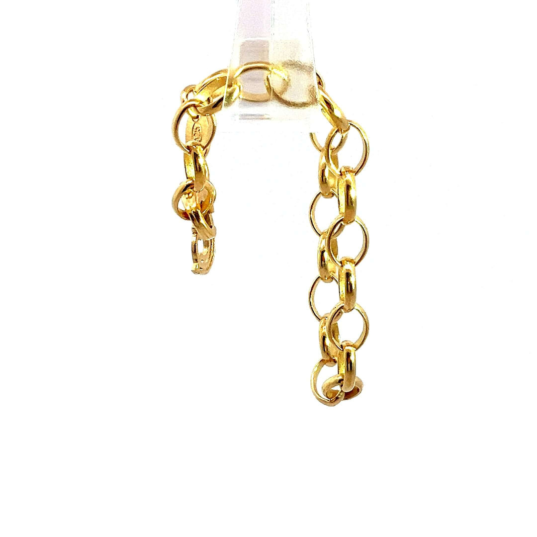 Belcher Chain Bracelet (18ct Gold Vermeil)