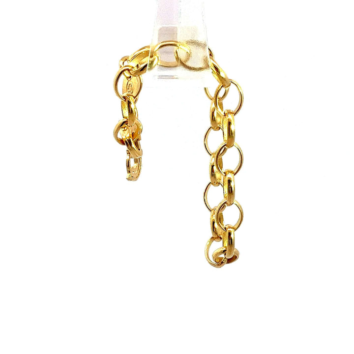 Belcher Chain Bracelet (18ct Gold Vermeil)