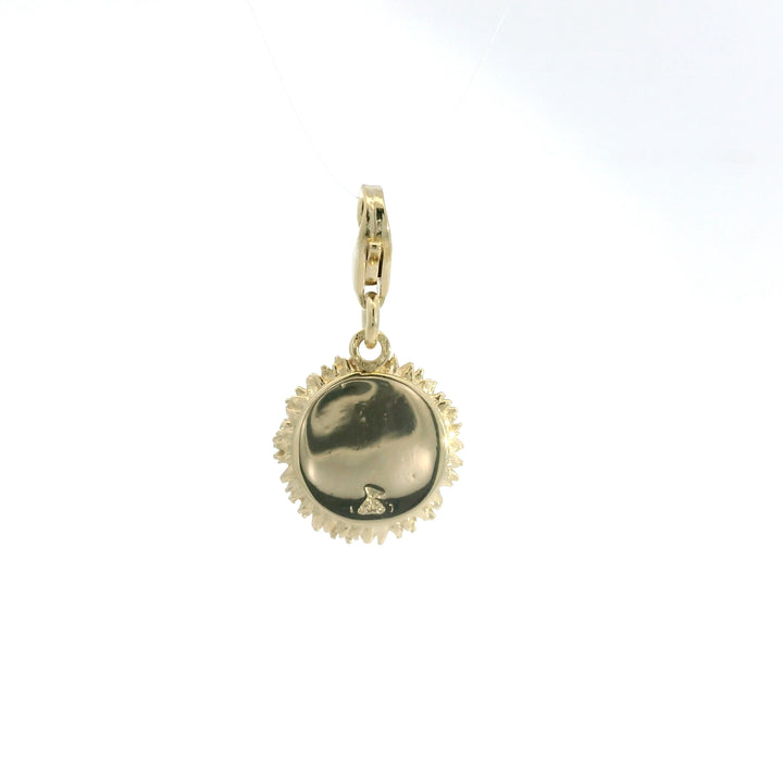 18ct Gold Vermeil Sunflower Charm