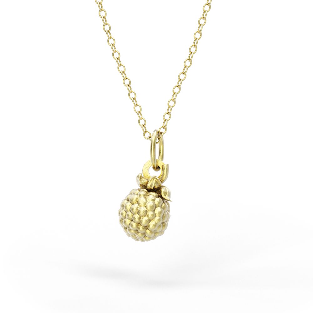 18ct Gold Vermeil Blackberry Necklace