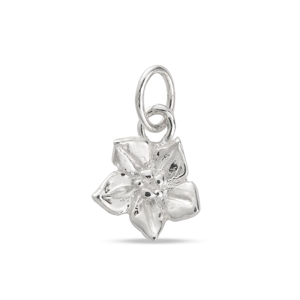 Sterling Silver Forget Me Not Charm