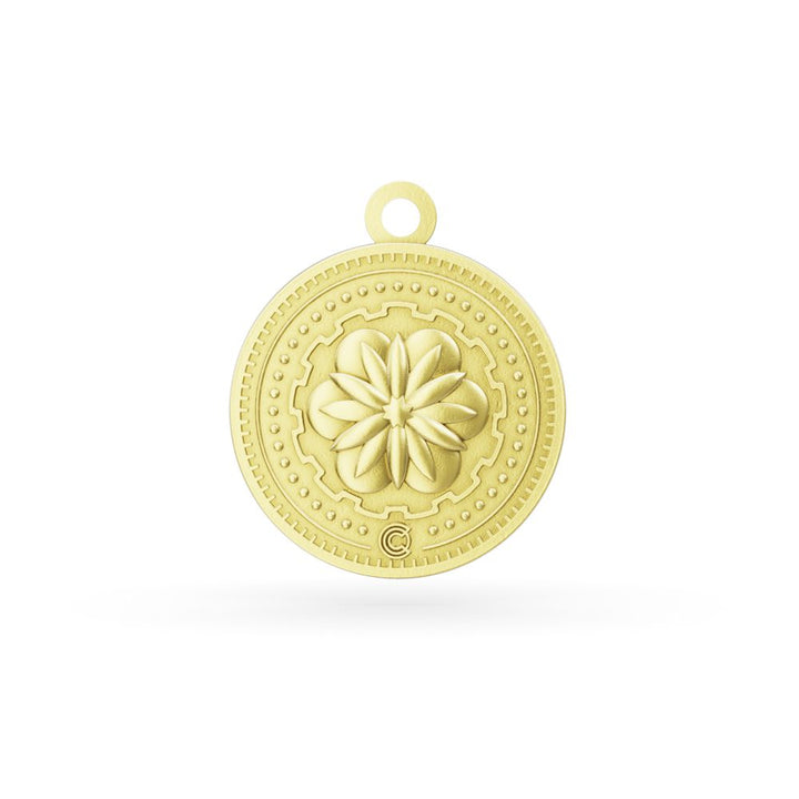 Gold Vermeil Enchanted Animals Dog Charm