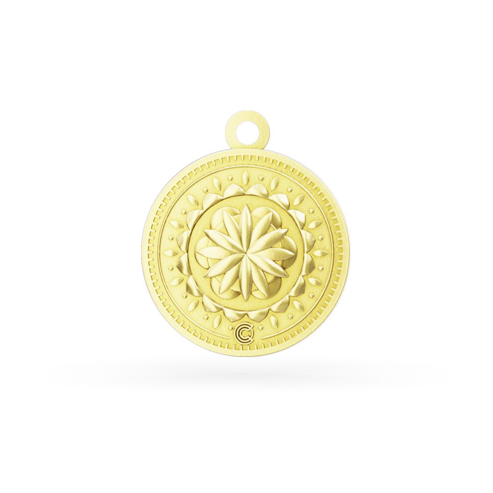 Gold Vermeil Enchanted Animals Fox Charm