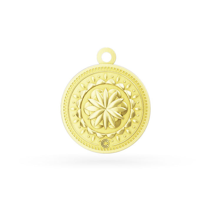 Gold Vermeil Enchanted Animals Fox Charm
