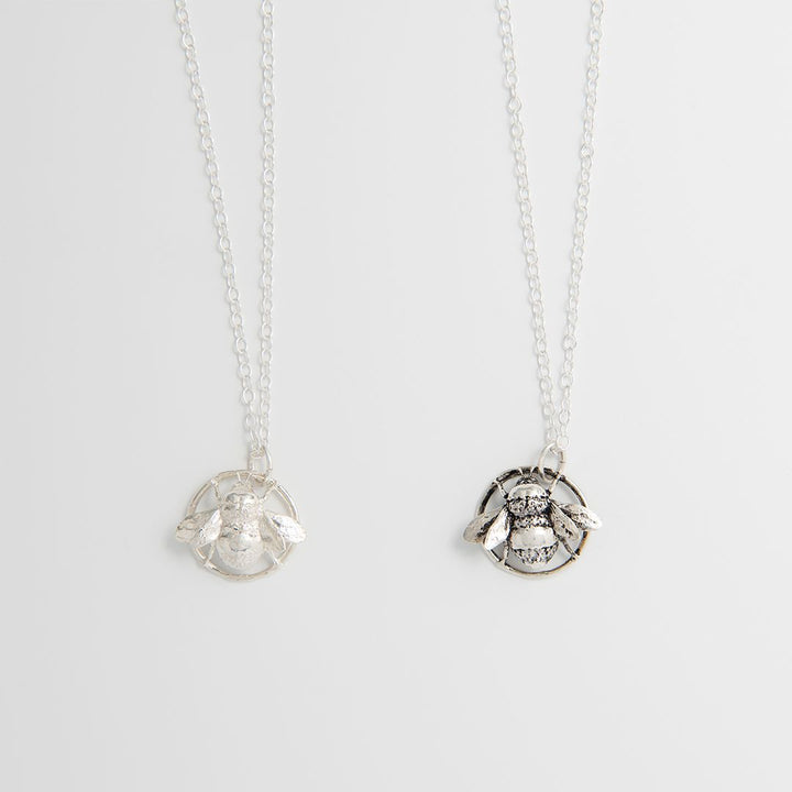 Sterling Silver Queen Bee Necklace