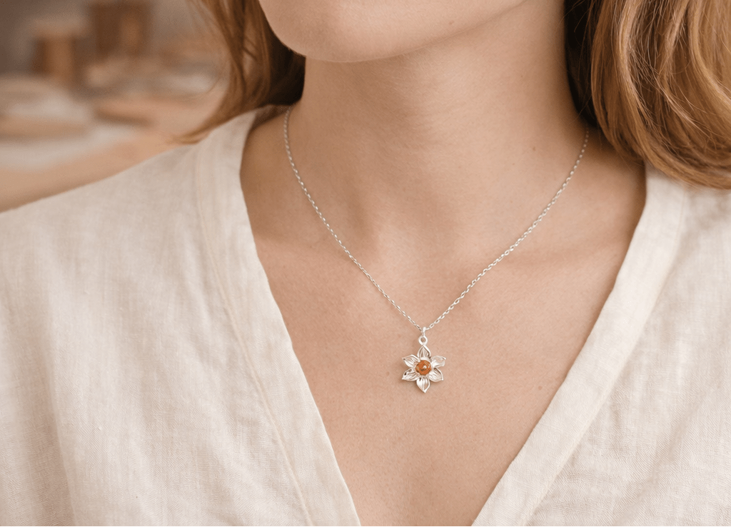 March Birth Flower & Aquamarine Jewellery Guide - Blackbird Jewellery