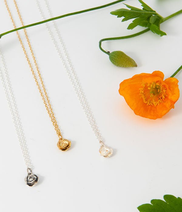 Celebrate Your Summer Birthday with Our Poppy Collection - Blackbird Jewellery