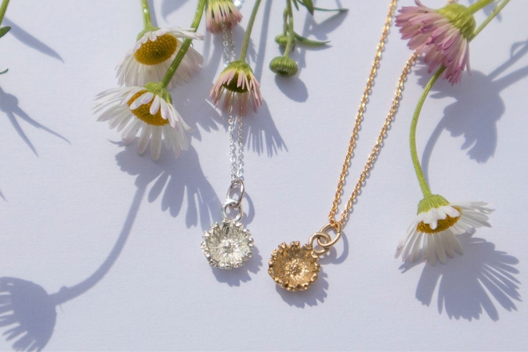 April Birth Flower Jewellery: The Meaning of the Daisy - Blackbird Jewellery
