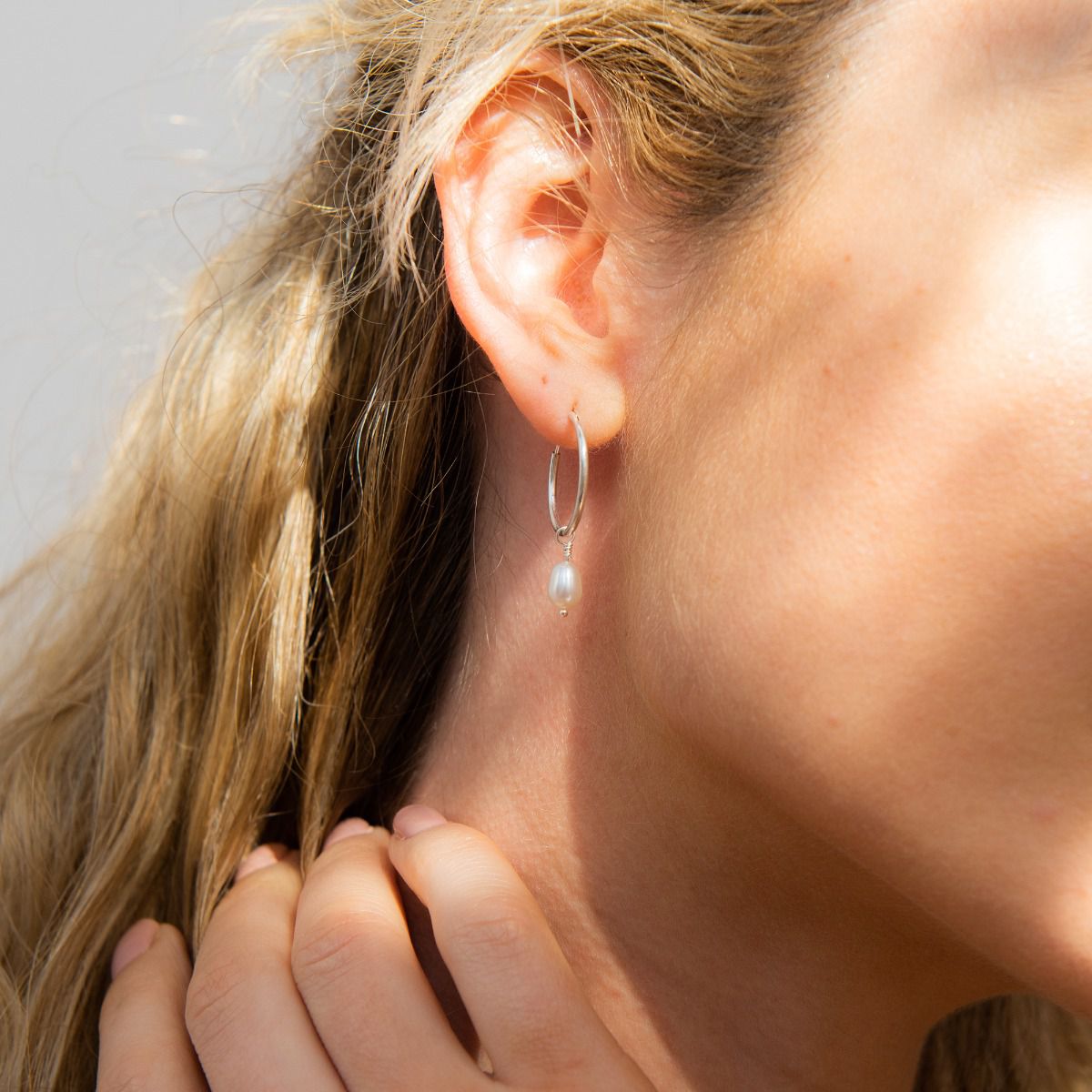 Sterling Silver Hoop Earrings - Blackbird Jewellery