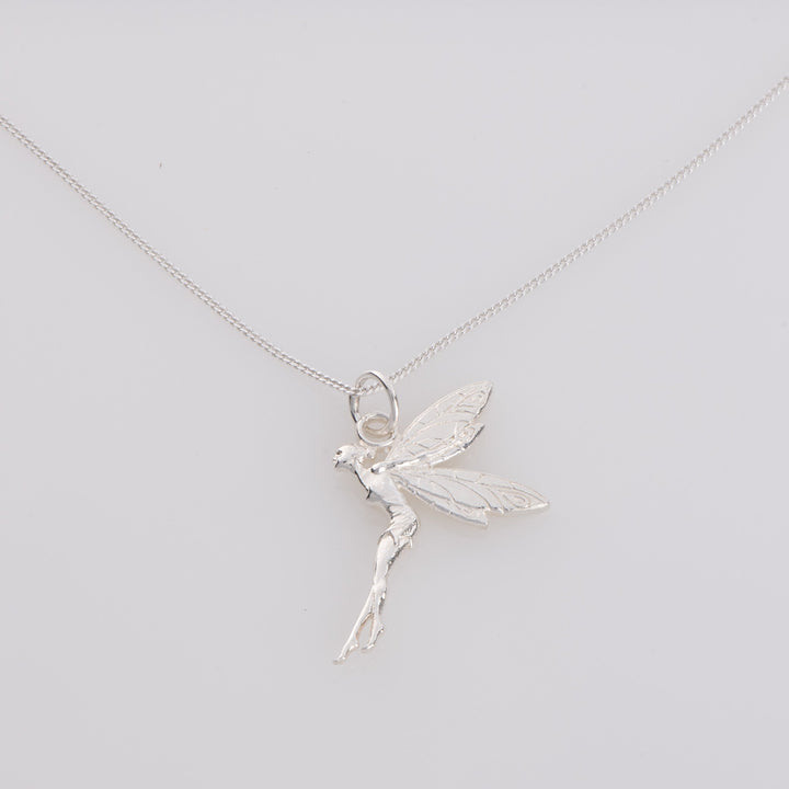 Sterling Silver Tinker Bell Necklace