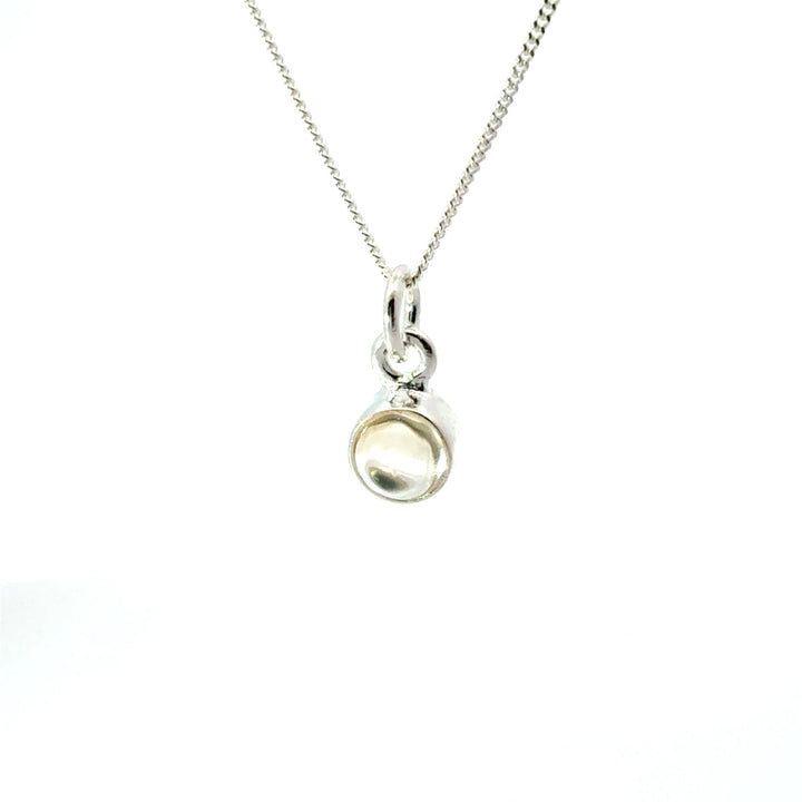 Sterling Silver Citrine Necklace by Blackbird Jewellery | Handmade jewellery
