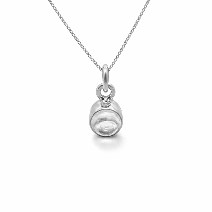 Sterling Silver Crystal Necklace by Blackbird Jewellery | Handmade jewellery