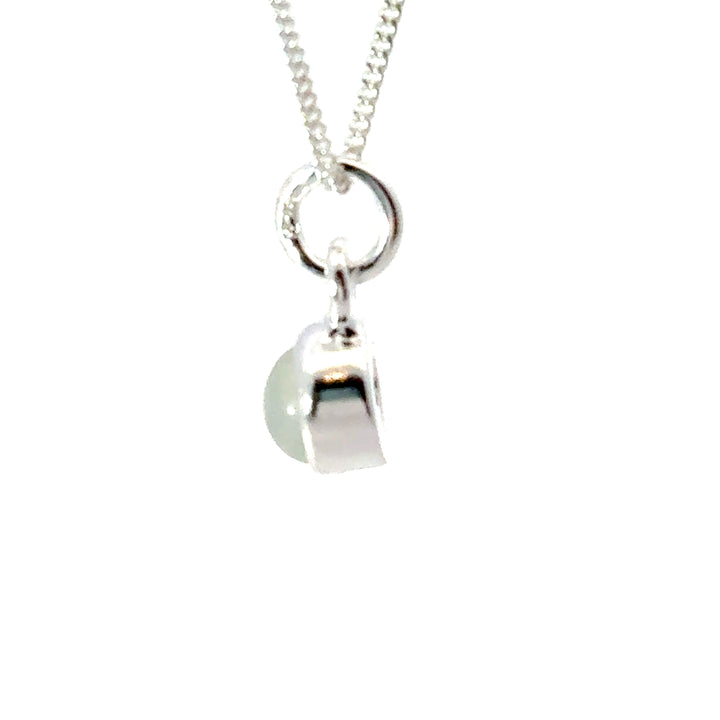 Sterling Silver Moonstone Necklace by Blackbird Jewellery | Handmade jewellery