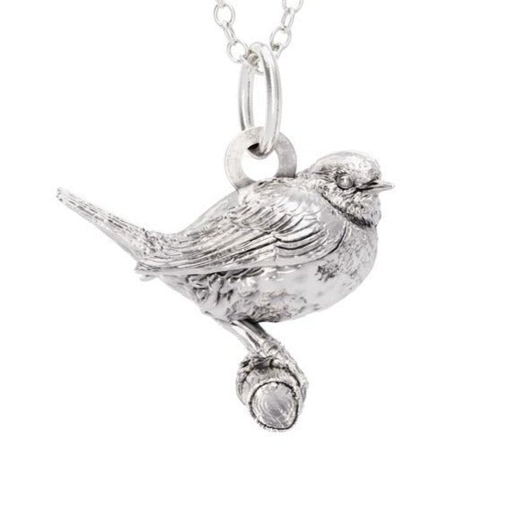 Blackbird Jewellery | Necklace | Sterling Silver Robin Necklace