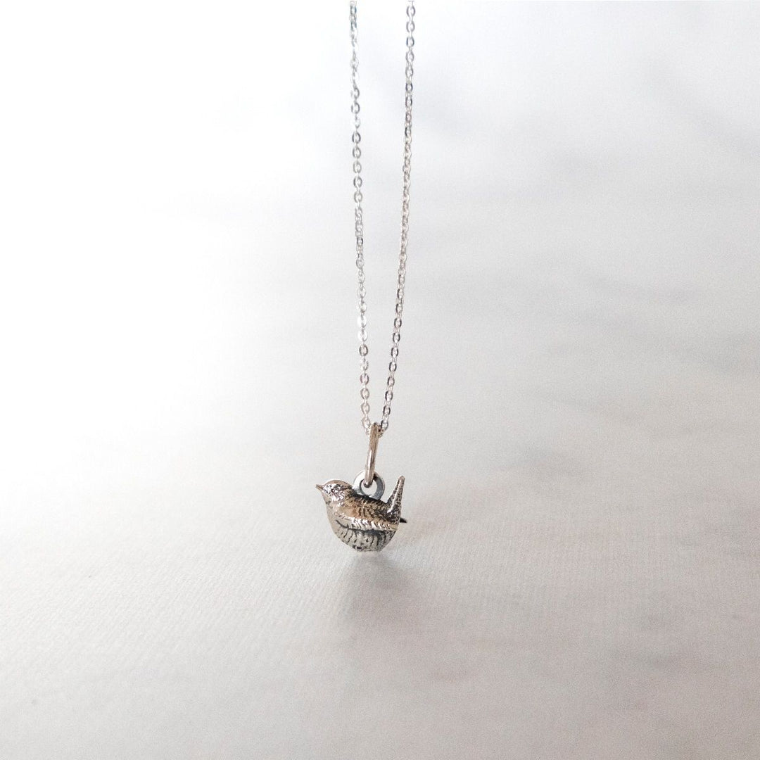 Blackbird Jewellery Delicate bird-inspired necklace supporting RSPB bird conservation.