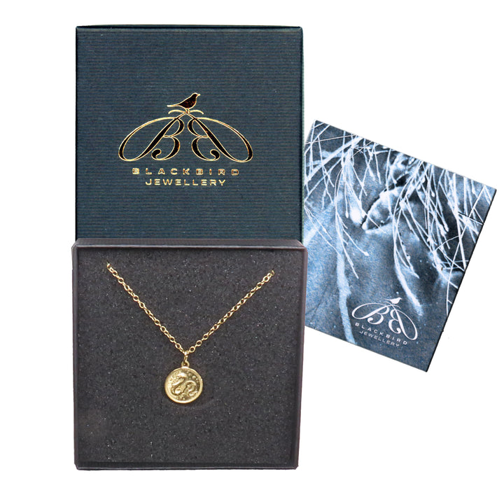 18ct Gold Vermeil Enchanted Animals Dragon Necklace