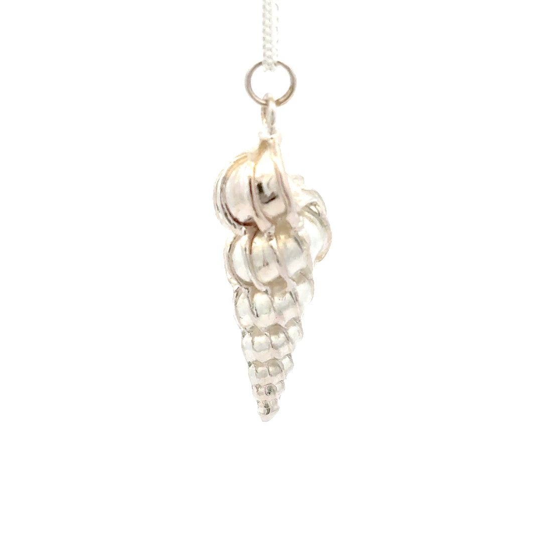 Sterling Silver Wentletrap Shell Necklace