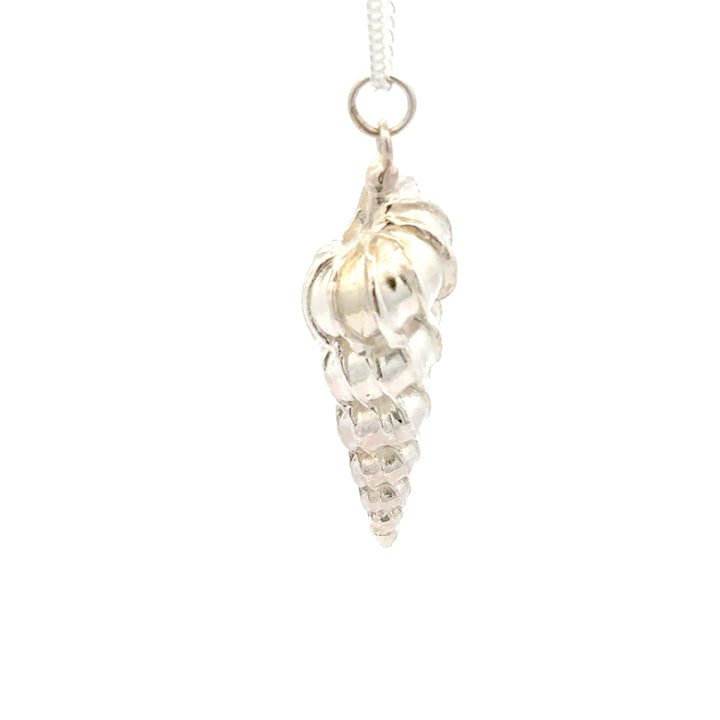 Sterling Silver Wentletrap Shell Necklace