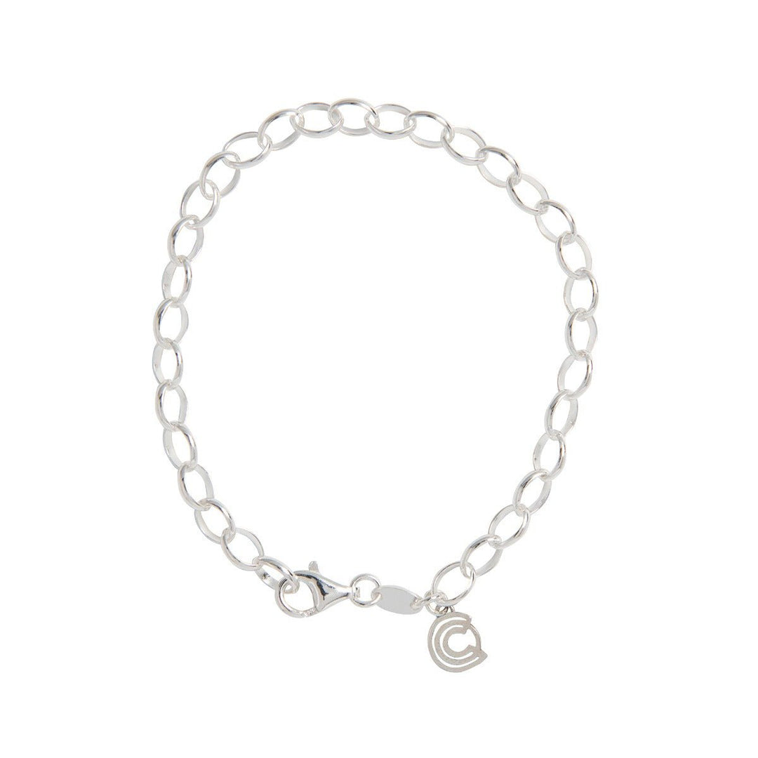 Sterling Silver Belcher Chain Bracelet by Blackbird Jewellery | Handmade jewellery