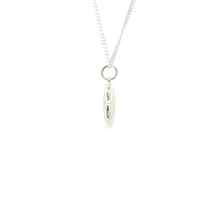 Sterling Silver Scallop Shell Necklace