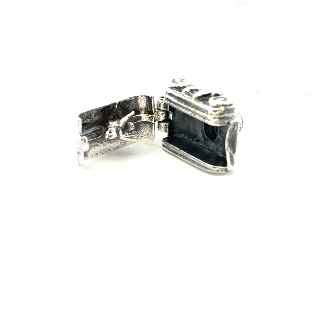 Sterling Silver Vintage Camera Necklace