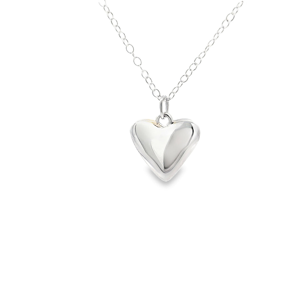 Sterling Silver Small Heart Necklace