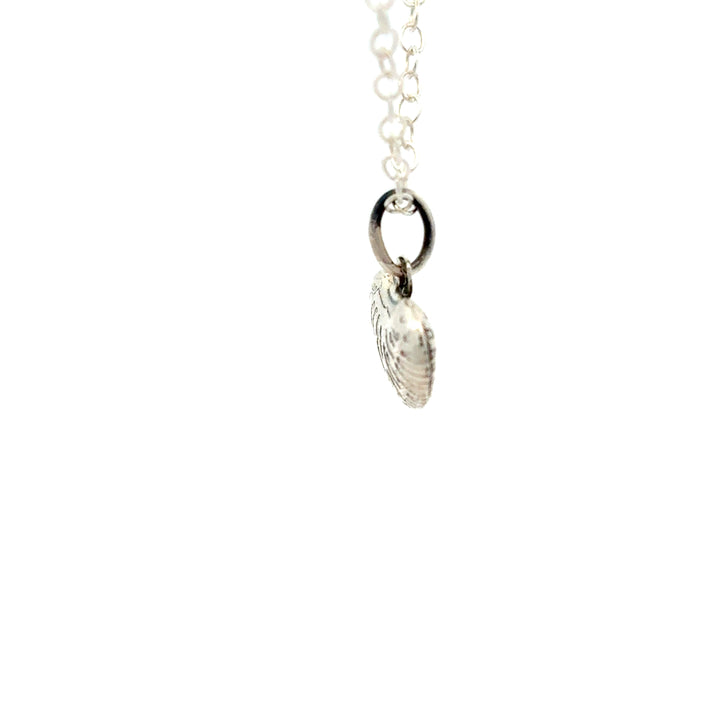 Sterling Silver Kidney Bean Necklace