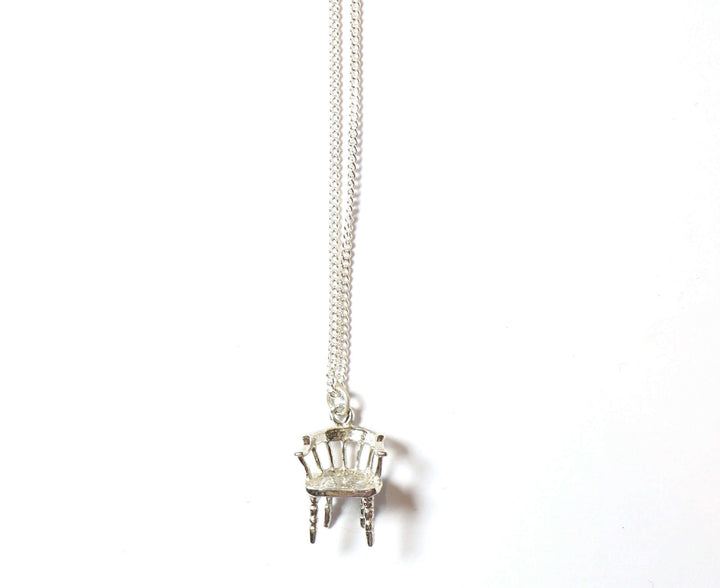 Vintage Captain's Bow Seat Smokers Chair Necklace