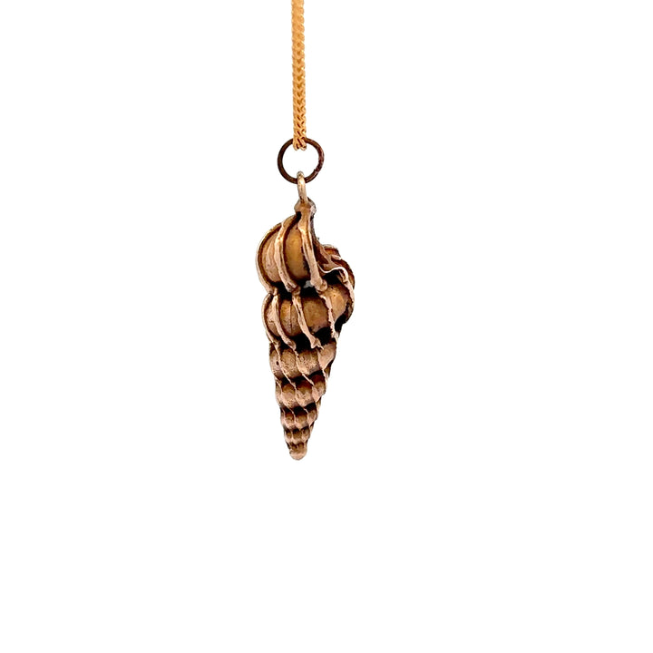Bronze Wentletrap Shell Necklace by Blackbird Jewellery | Handmade jewellery