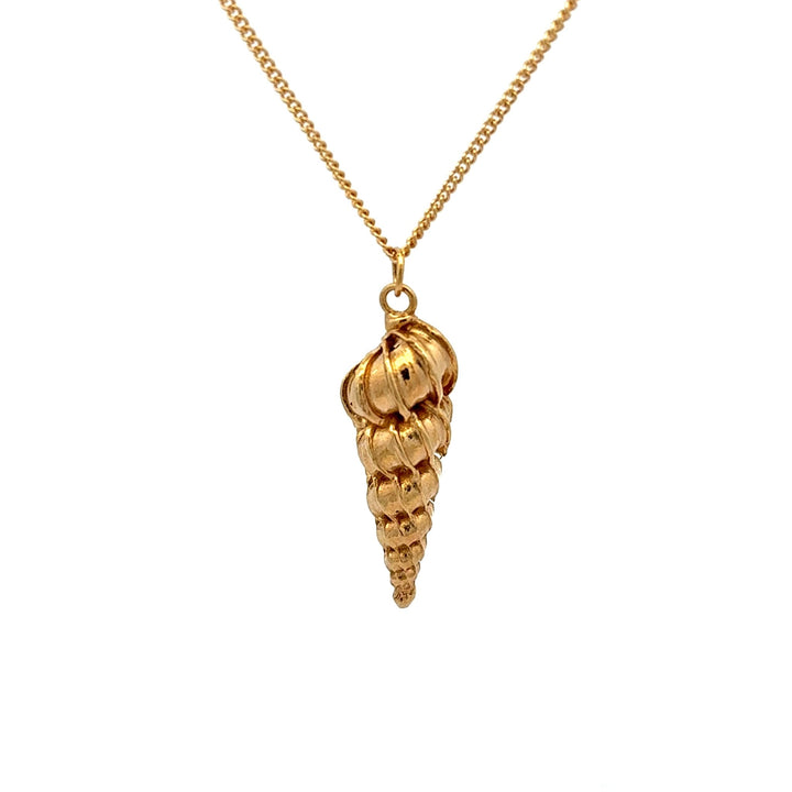 18ct Gold Vermeil Wentletrap Shell Necklace by Blackbird Jewellery | Handmade jewellery