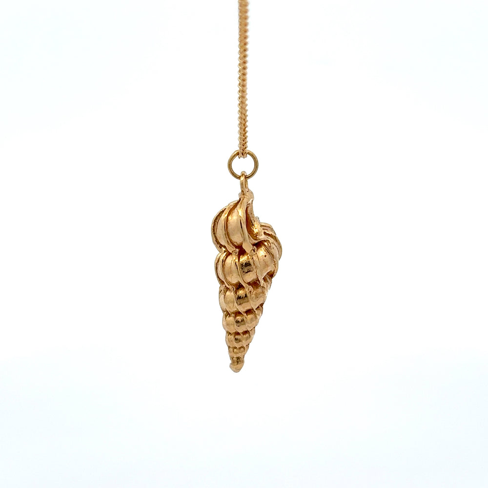 18ct Gold Vermeil Wentletrap Shell Necklace by Blackbird Jewellery | Handmade jewellery
