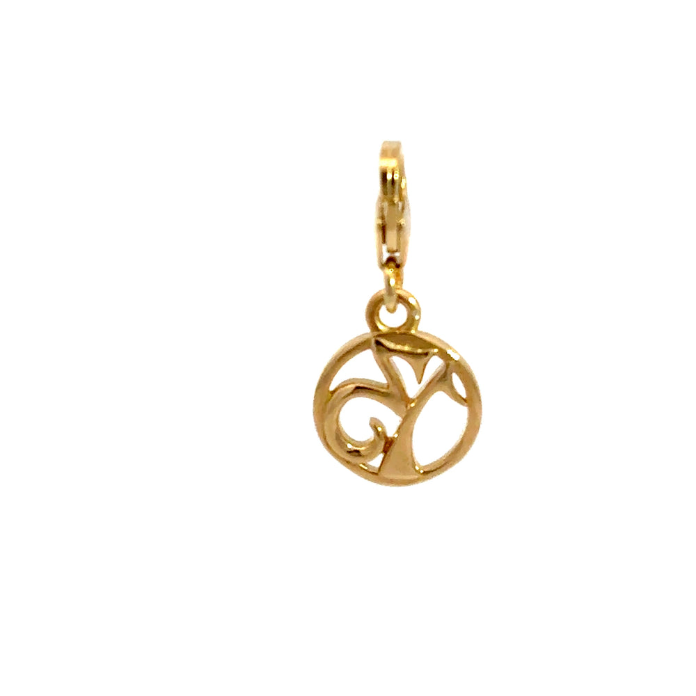 18ct Gold Vermeil Lucky 13 Charm Clip - On Charm by Blackbird Jewellery | Handmade jewellery