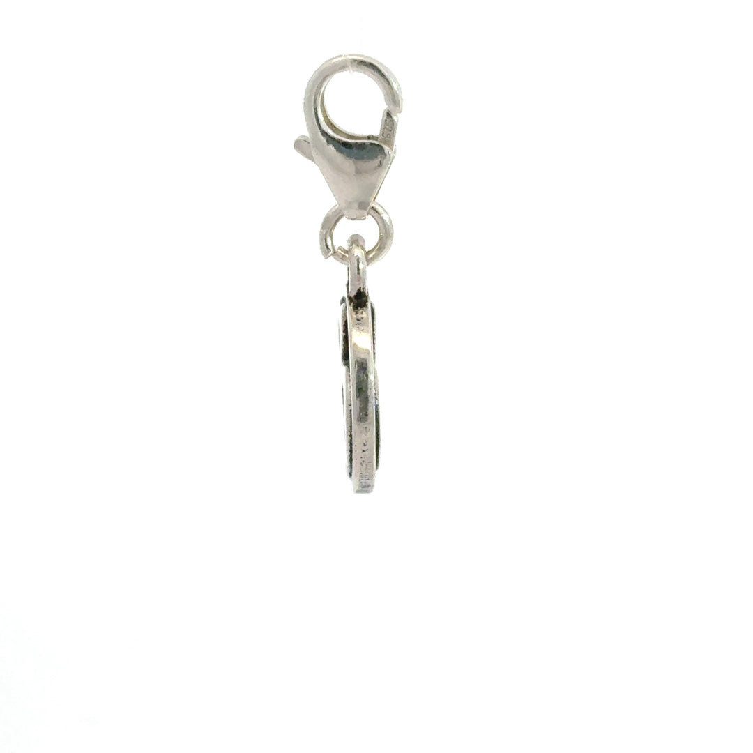 Sterling Silver Lucky 13 Charm Clip - On Charm by Blackbird Jewellery | Handmade jewellery