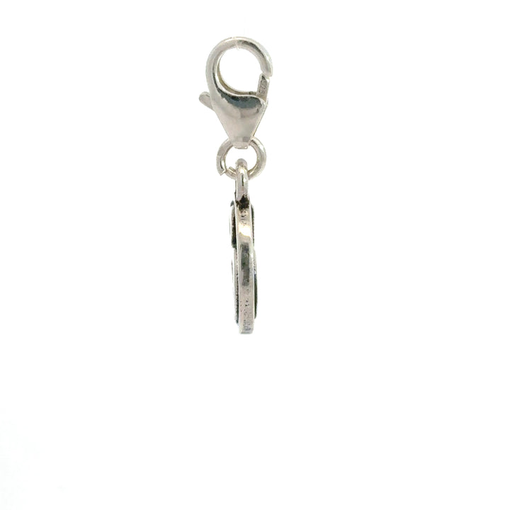 Sterling Silver Lucky 13 Charm Clip - On Charm by Blackbird Jewellery | Handmade jewellery