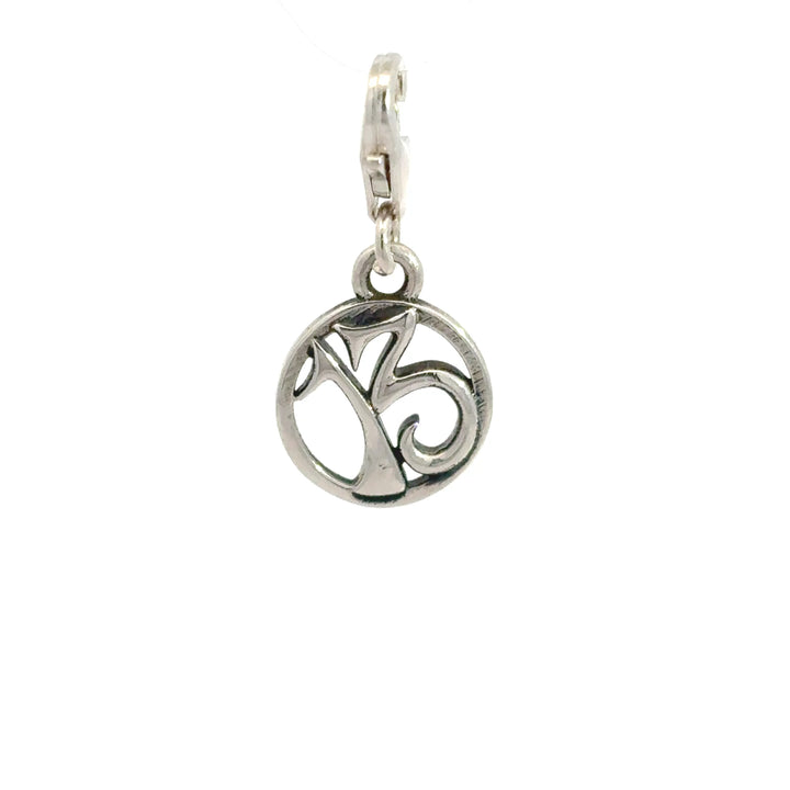 Sterling Silver Lucky 13 Charm Clip - On Charm by Blackbird Jewellery | Handmade jewellery