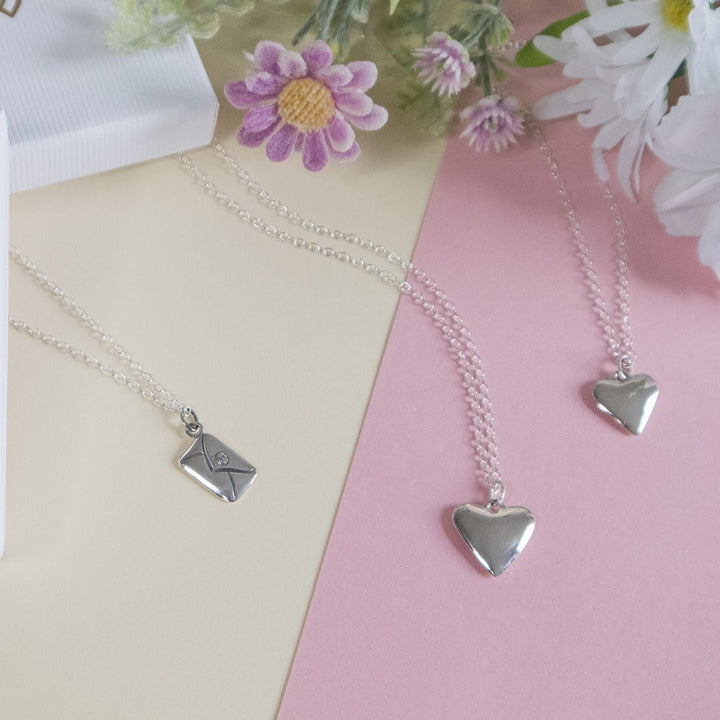 Sterling Silver Heart Necklace