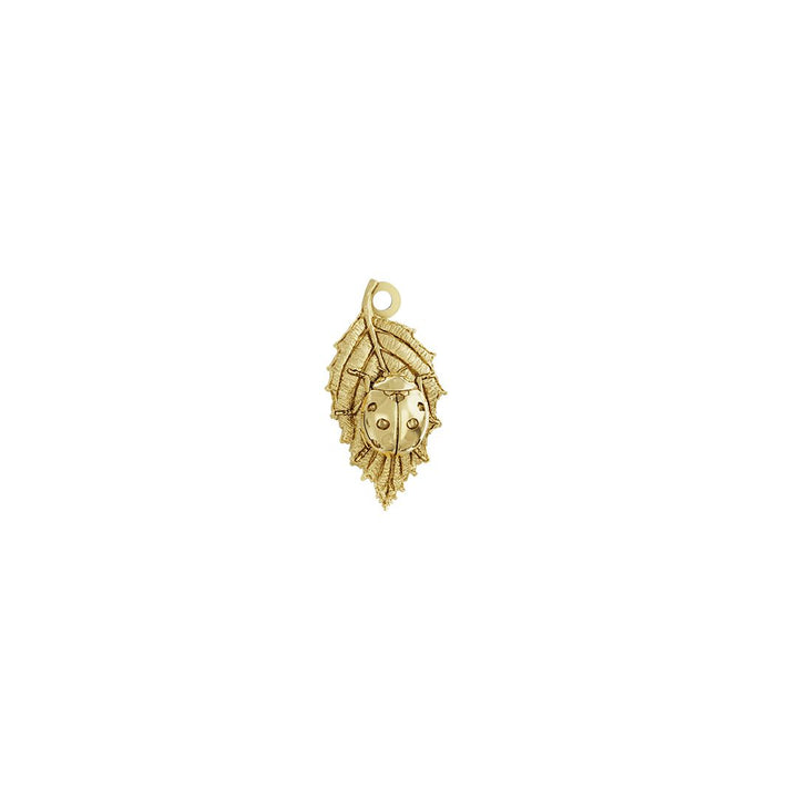 Seasons Ladybird Charm 18ct Gold Vermeil