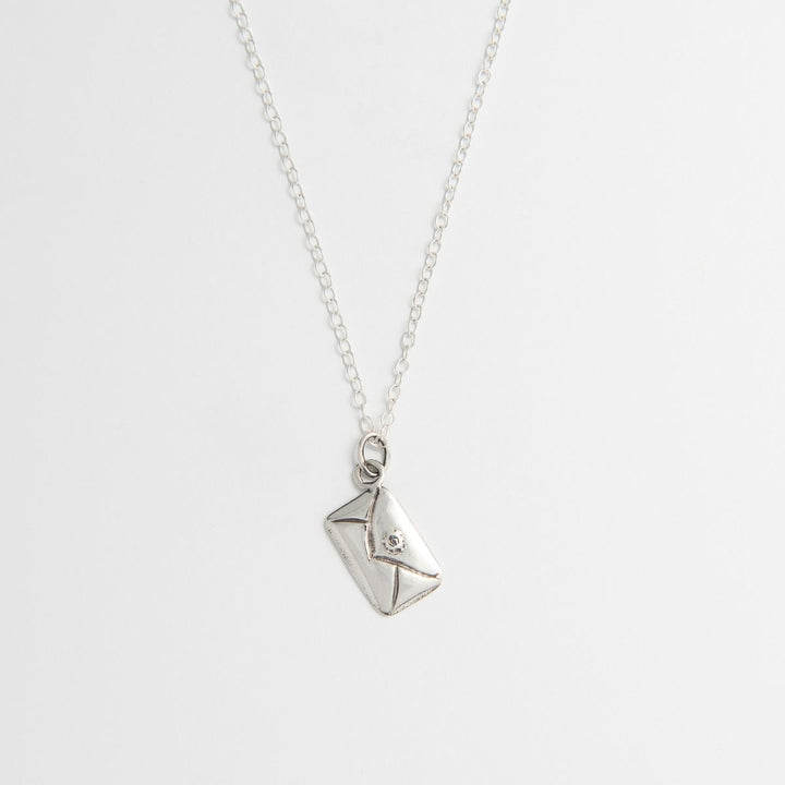 Sterling Silver Traditional Love Letter Necklace