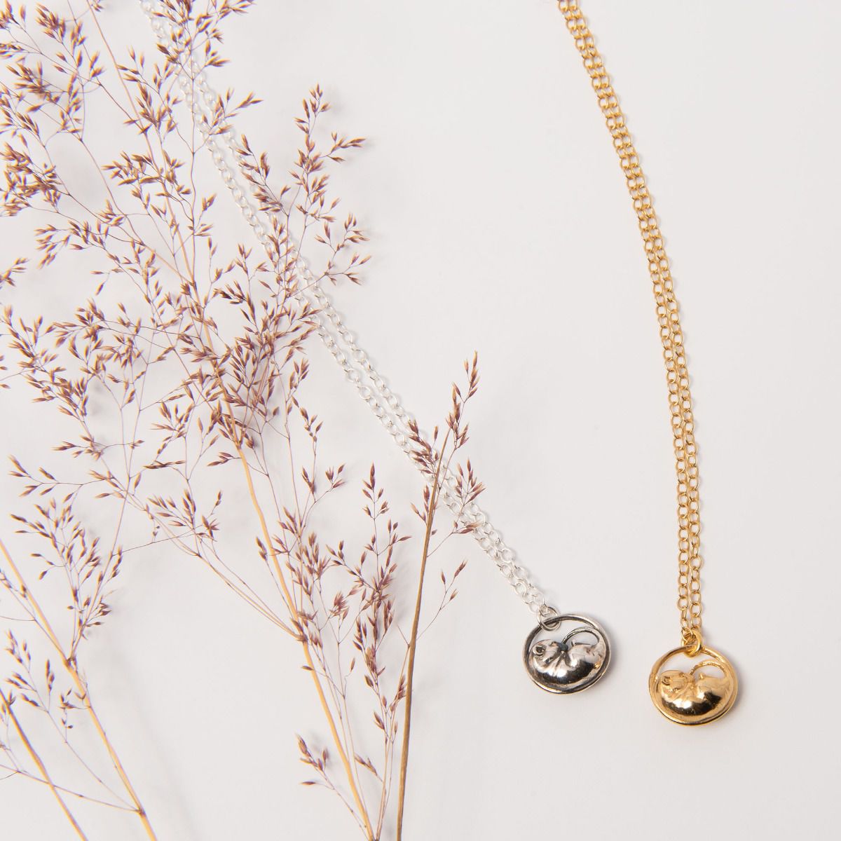 Dormouse ヤマネ 18ctGold Vermeilバングル Dormouse ヤマネ 18ctGold Vermeilバングル