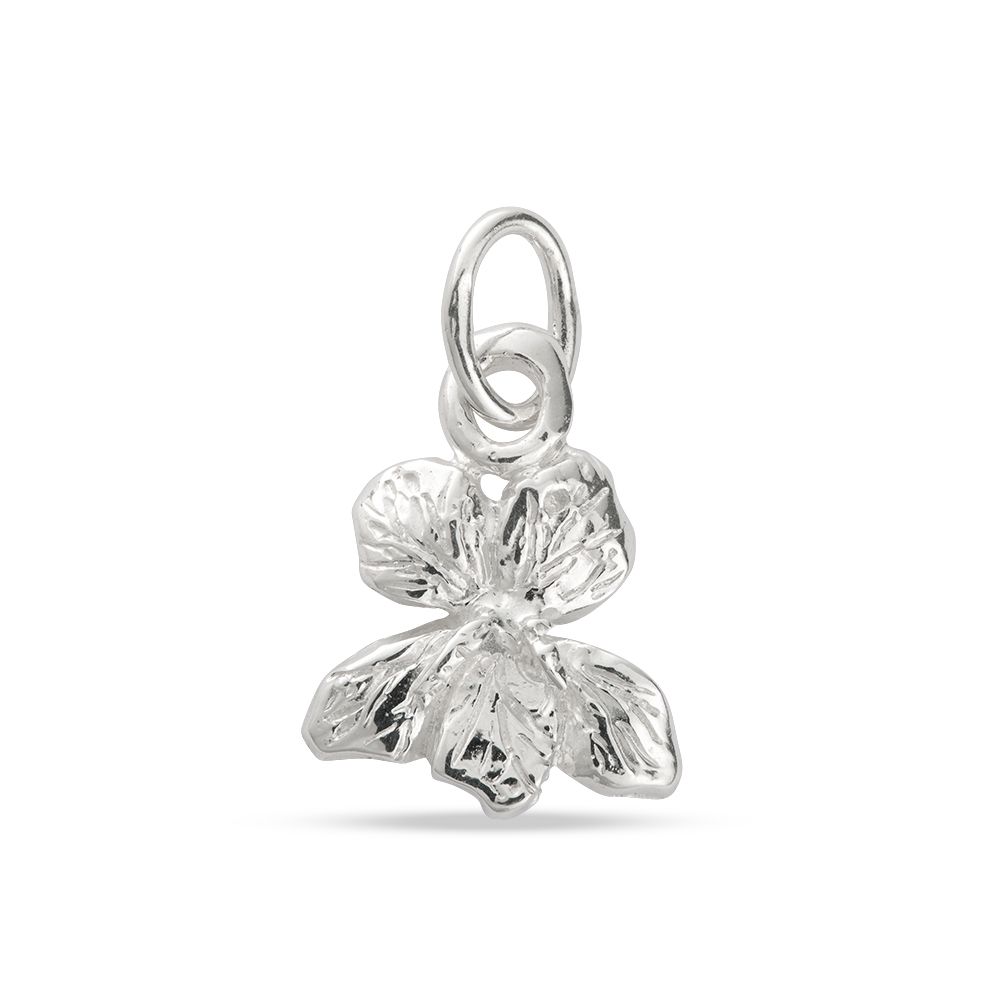 Wild About Flowers Sterling Silver Violet Charm